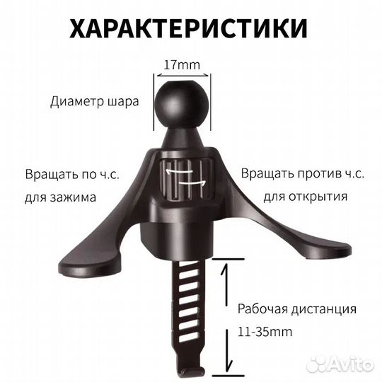 Крепежный зажим тип 