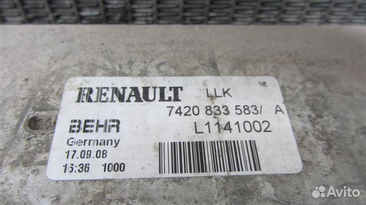 Интеркулер Renault Premium DXI