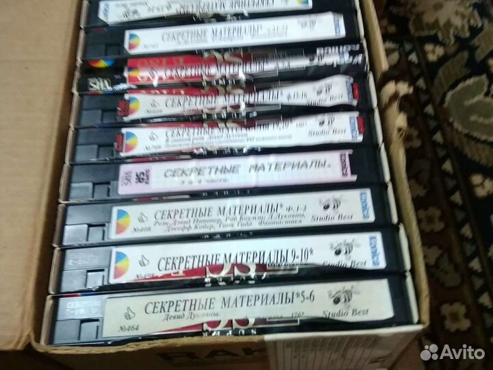 Видеокассеты записанные неигранные