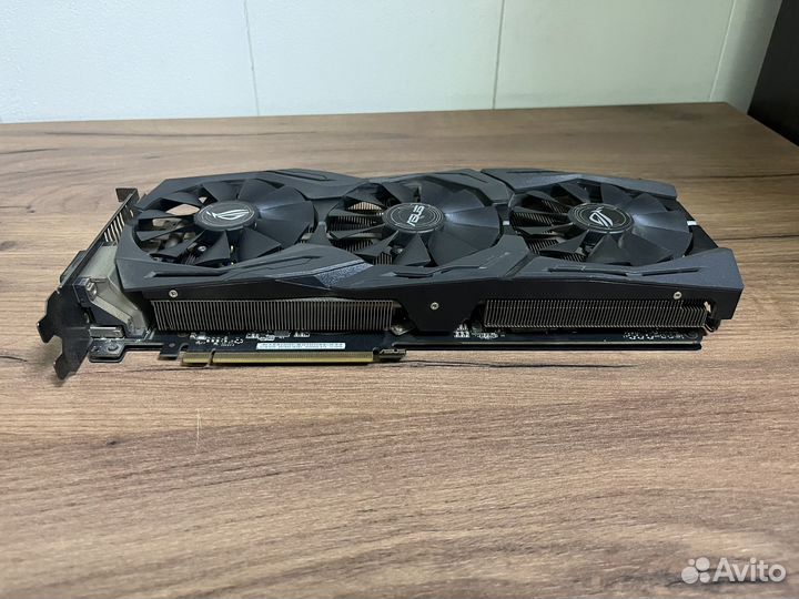 Видеокарта asus Strix 1070 8gb