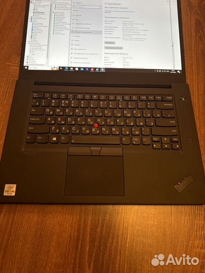 ThinkPad P1 Gen 3 i7-10850H 32gb 1TB nvidia 500nit