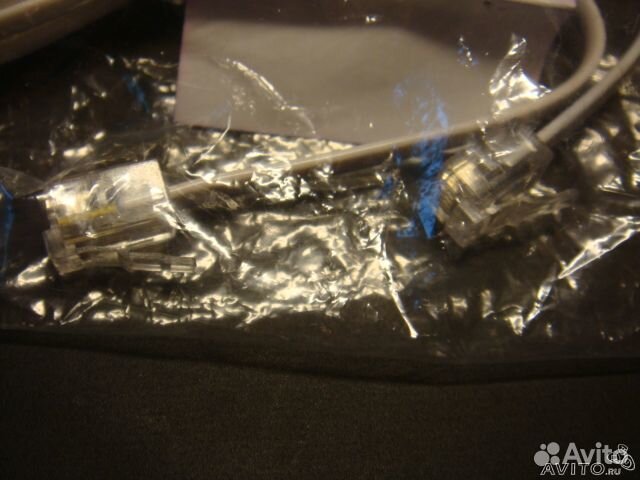 Линейный удлинитель телефон/интернет 2 м