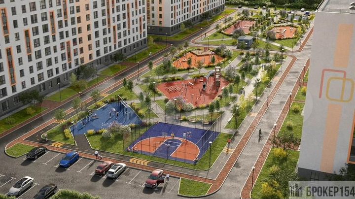 1-к. квартира, 52,2 м², 7/9 эт.