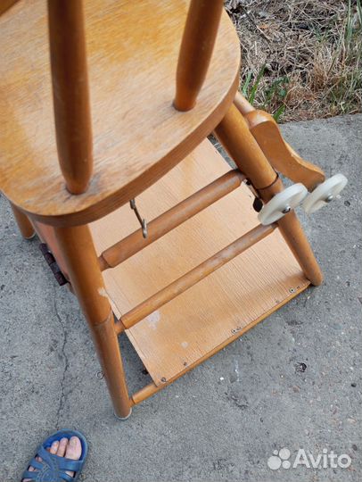 Стульчик для кормления винтаж трансформер