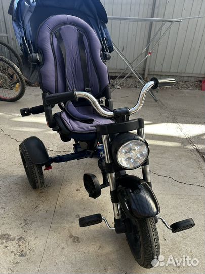 Детский трехколесный велосипед бу,самакат