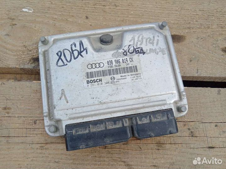 Блок управления двигателем Audi A3 8L 038906019CK