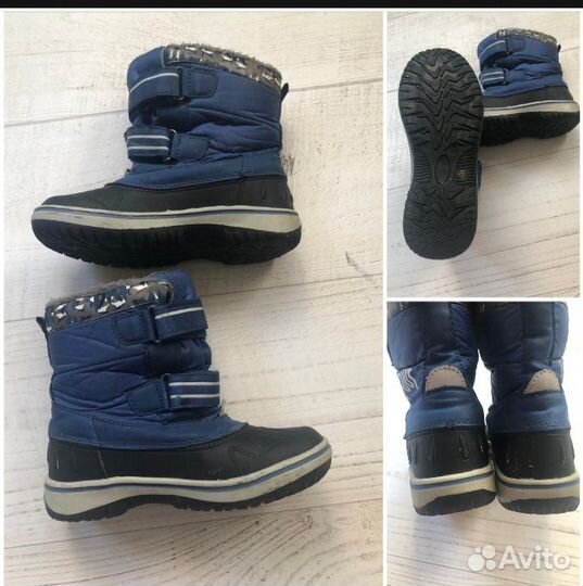 Резиновые сапоги и дутики 29 и 31 размер