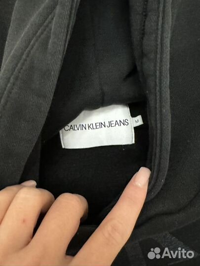 Толстовка худи calvin klein jeans