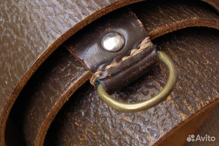 Винтажный кожаный ремень, 1960-е