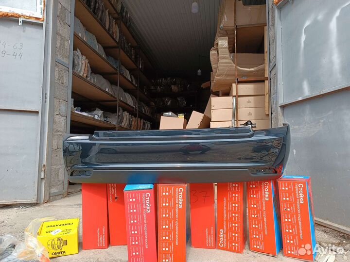 Бампер задний приора седан графитовый металлик