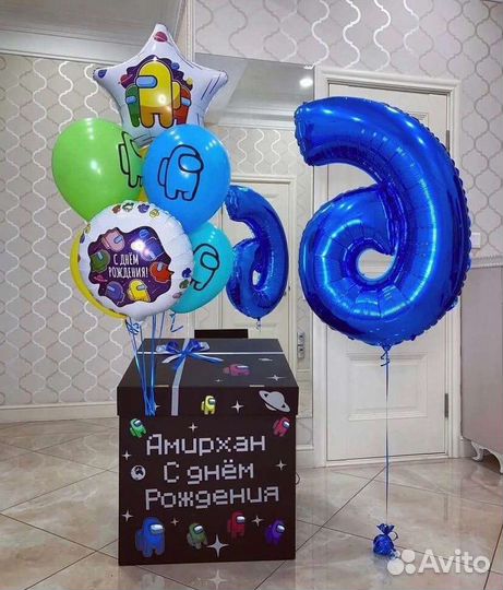 Оформление воздушными шарами