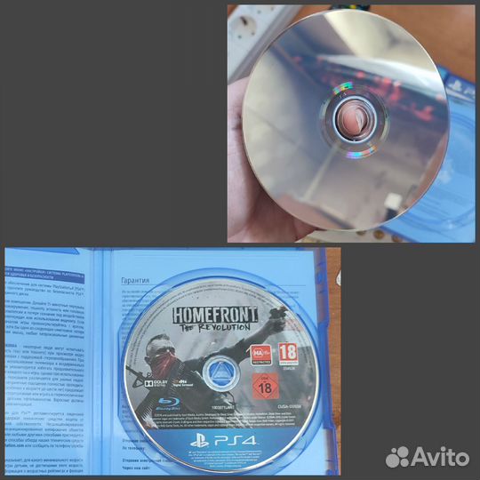 Лицензионные диски с играми для Sony PS4