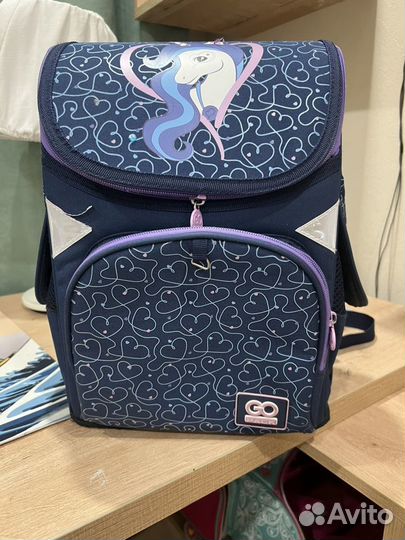 Рюкзак школьный для девочки GoPack