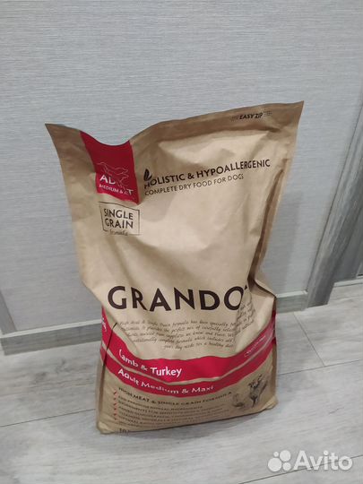 Корм для собак grandorf 10кг