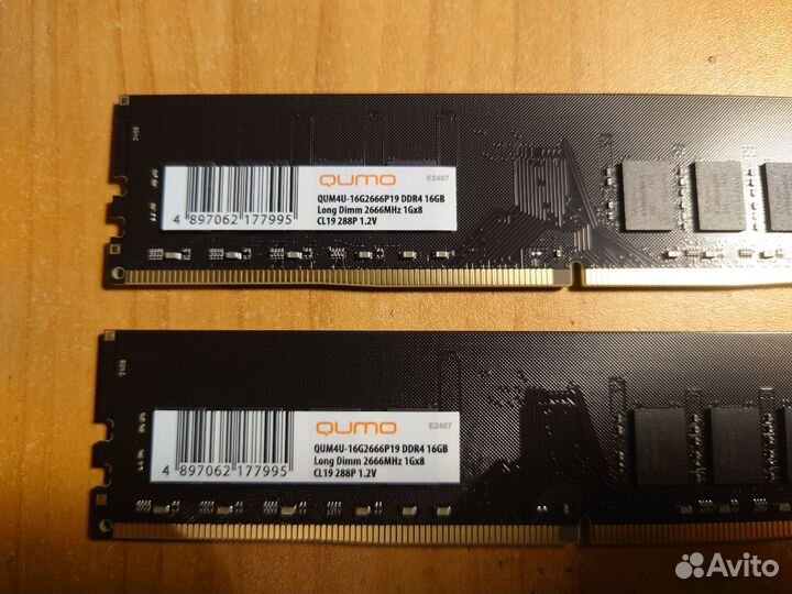 Оперативная память ddr4 qumo 32GB