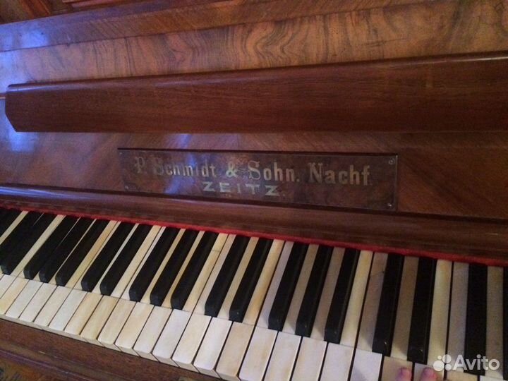 Немецкое фортепиано пианино антиквариат