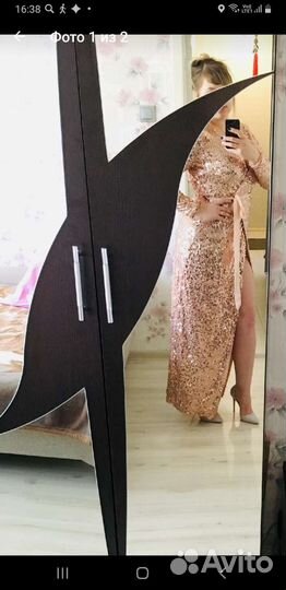 Вечернее платье от 44 до 48 подойдёт