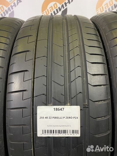 Pirelli P Zero PZ4 255/40 R22 107V