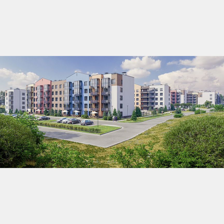 2-к. квартира, 63 м², 1/5 эт.