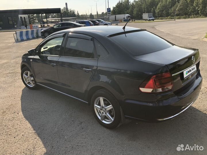 Volkswagen Polo 1.6 AT, 2016, 142 000 км