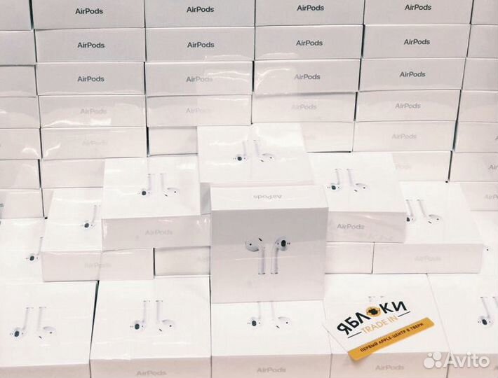 Apple AirPods 2 Новые, рассрочка