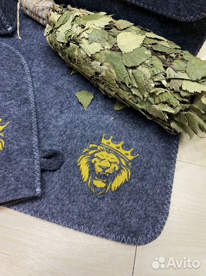 Наборы для бани и сауны с вышивкой