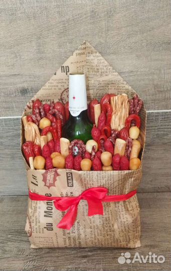 Мужской Съедобный букет