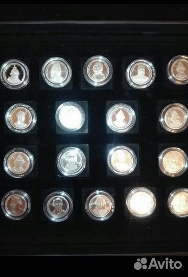 Серебряные медали, монеты