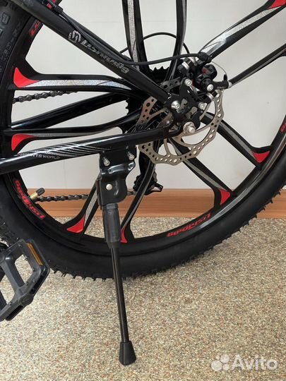 Велосипед с литыми дисками, складной