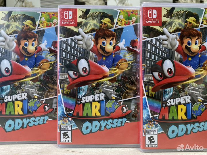 Super Mario Odyssey (Новый Картридж, Рус) Switch