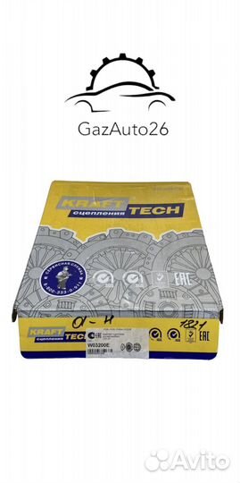 Сцепление krafttech ваз 2101, 2107, 2121