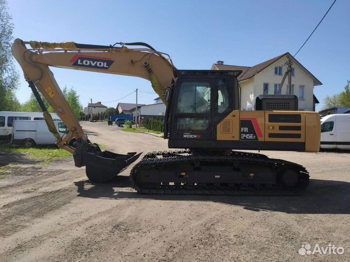 Гусеничный экскаватор Lovol FR245E2, 2024