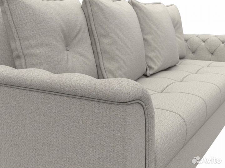 Диван-книжка Сиеста, рогожка, амур бежевый. Москва