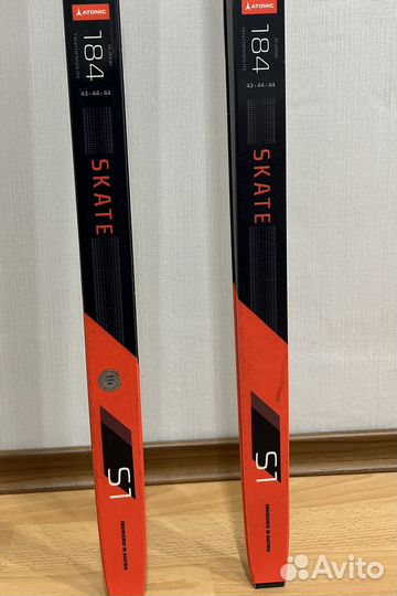 Беговые коньковые лыжи Atomic Pro S1 184