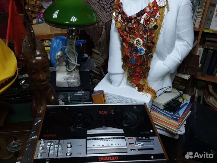 Катушечный магнитофон grundig TK147 HI-FI de luxe