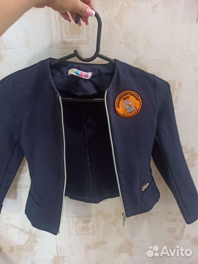 Жакет 128 школьная форма