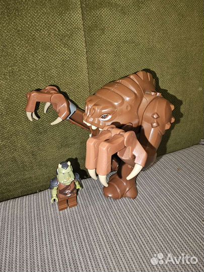 Ранкор и гоблин Лего оригинал стар варс бу