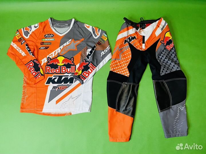 Костюм детский для мотоцикла BMX квадроцикла KTM