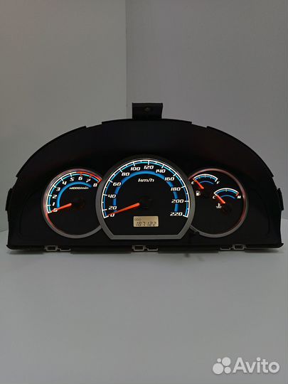 Шкала, накладка приборной панели Gentra, Lacetti