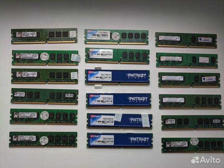 Оперативная память DDR-2 DDR SD-RAM и сетевушки