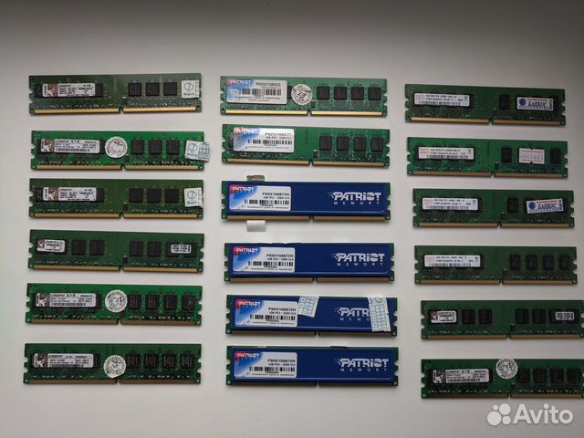 Оперативная память DDR-2 DDR SD-RAM и сетевушки
