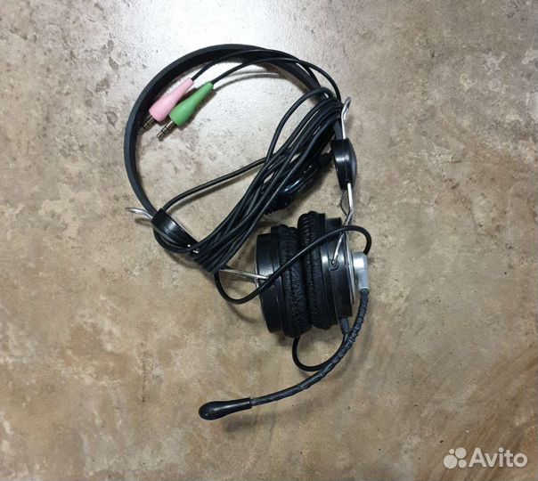 Наушники и микрофон sven