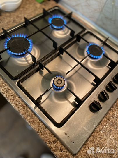 Газовая варочная панель 4 конфорки