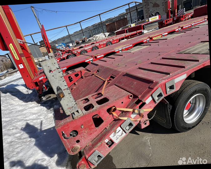 Полуприцеп трал (тяжеловоз) Juterborg JTB-40, 2024