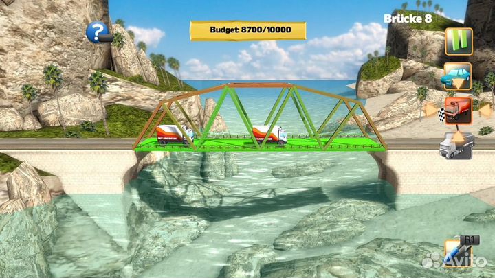 Bridge Constructor PS4, русские субтитры