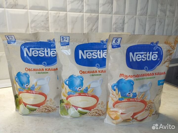 Каша молочная Nestle