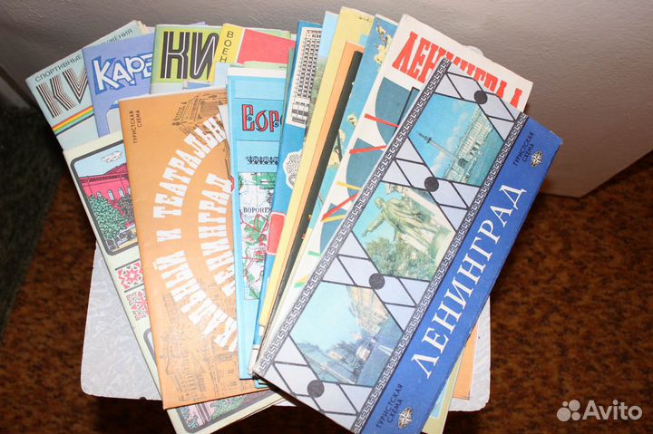 Туристические карты - схемы Городов СССР