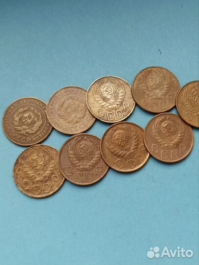 Редкие 5 копеек 1937 и 1938