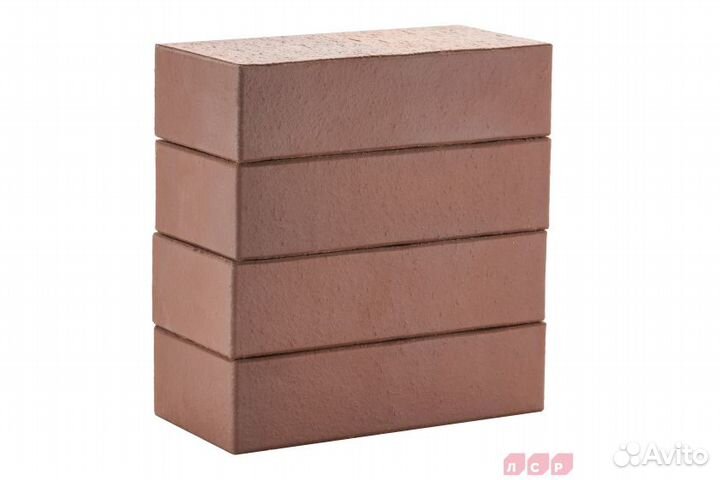 Кирпич печной одинарный коричневый М500
