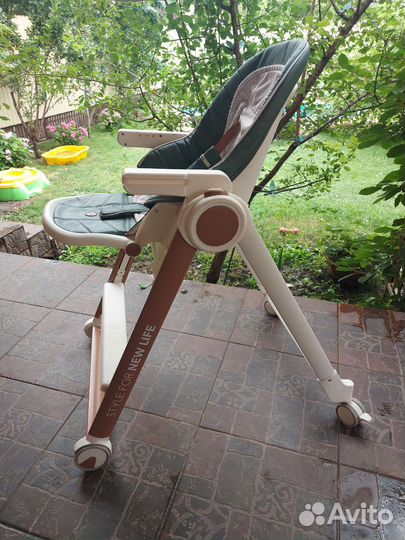 Детский стул для кормления happy baby